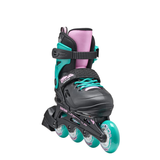 Rollerblade Fury (Adjustable) - Black/Sea Green