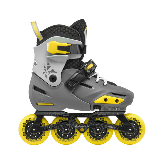 Rollerblade Apex (Adjustable) – Charcoal/Yellow