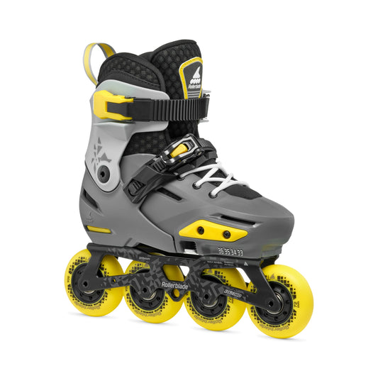 Rollerblade Apex (Adjustable) – Charcoal/Yellow