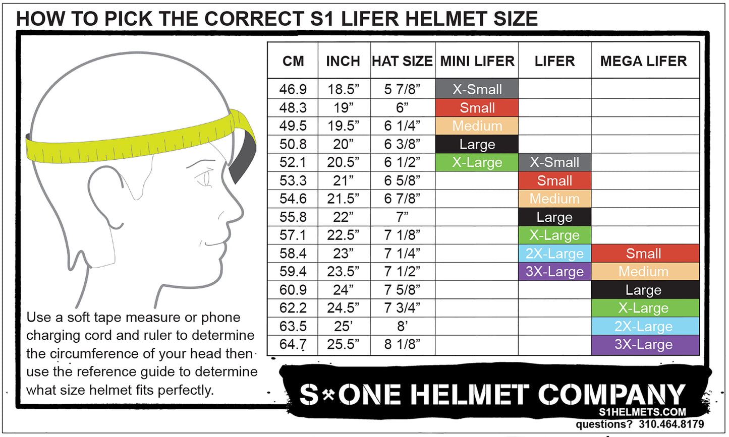 S1 Mega Lifer Helmet