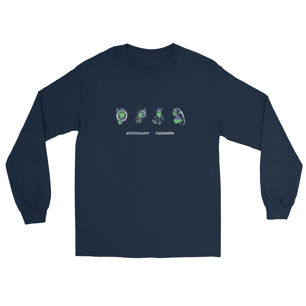 4 Spaceys Long Sleeve