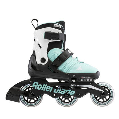 Rollerblade Microblade 3WD (Adjustable) – Aqua/White