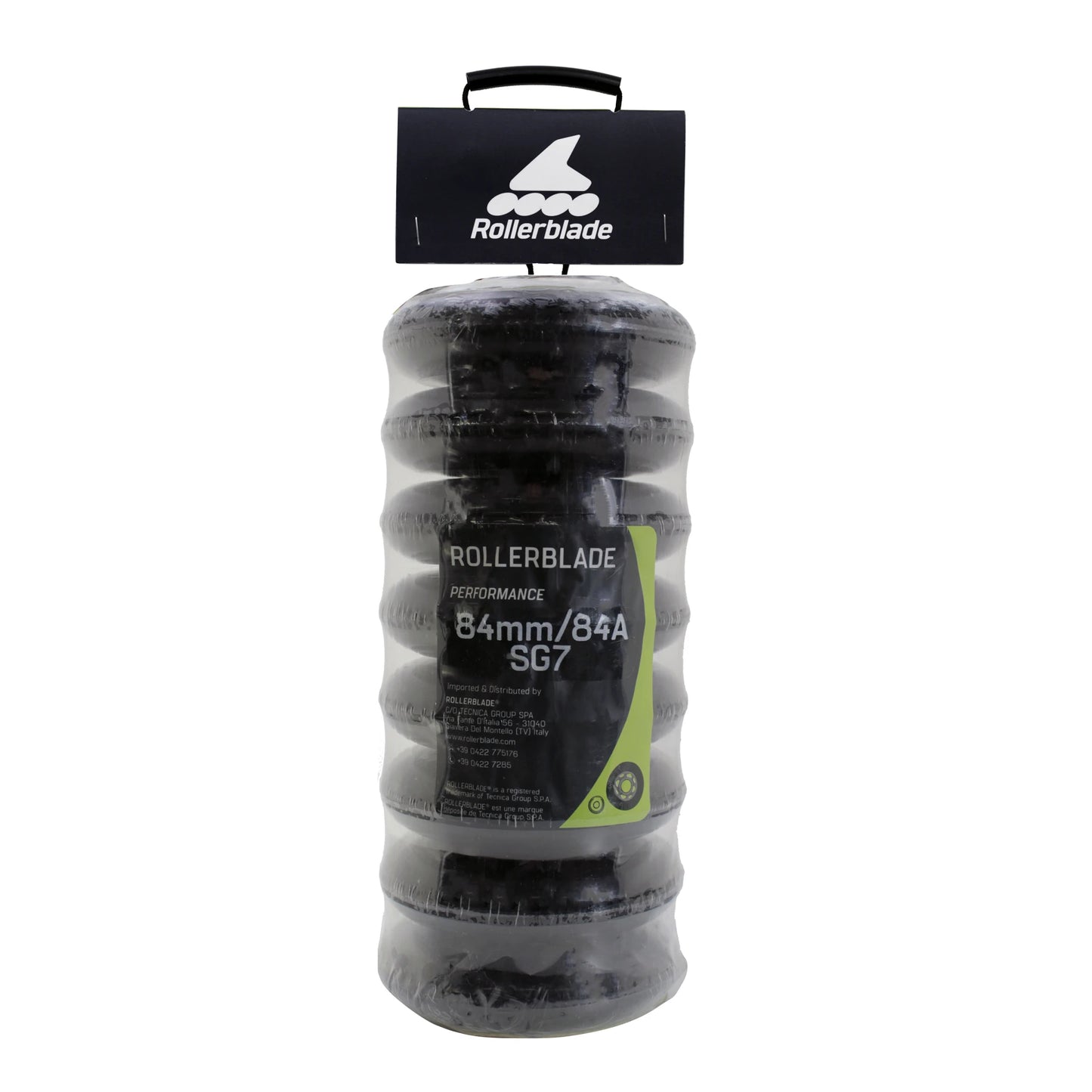 Rollerblade Wheel/Bearing XT (84mm/84A + SG7) (8-pack)
