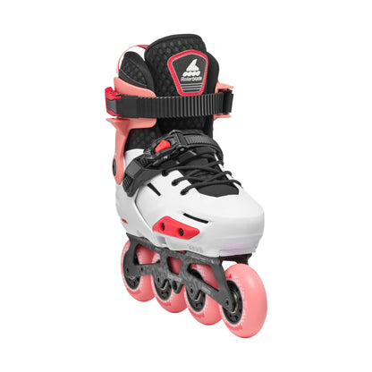 Rollerblade Apex (Adjustable) – Platinum/Coral