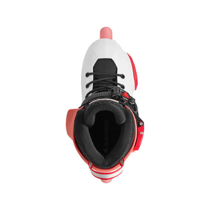 Rollerblade Apex (Adjustable) – Platinum/Coral