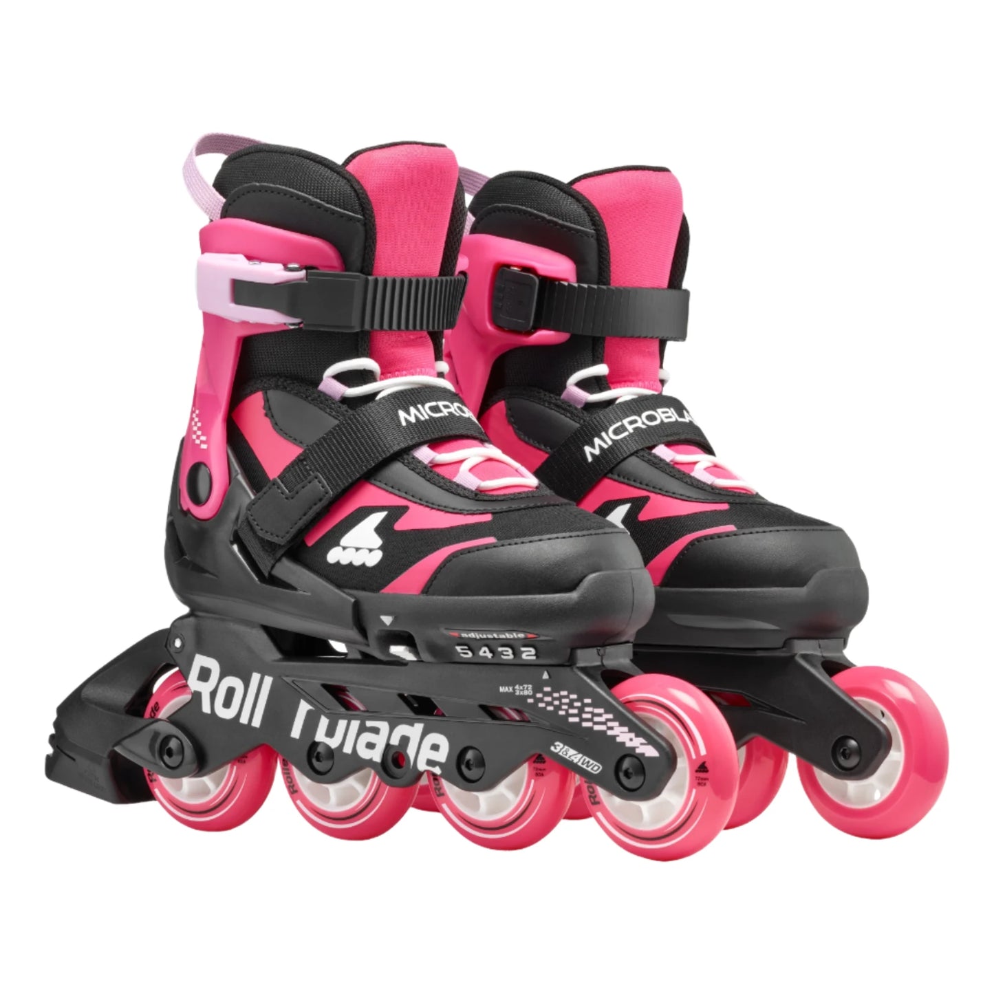 Rollerblade Microblade (Adjustable) - Black/Pink