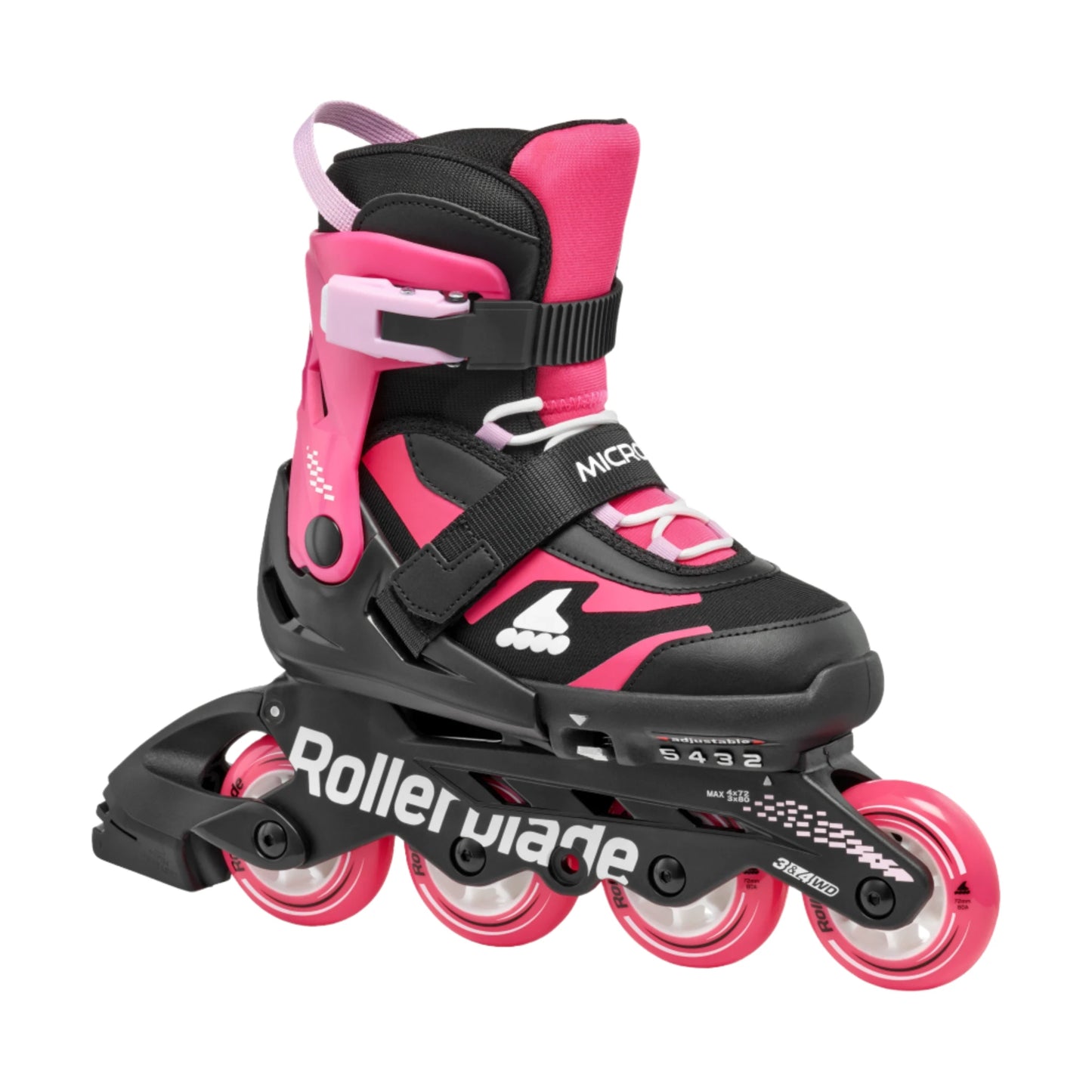 Rollerblade Microblade (Adjustable) - Black/Pink