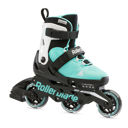 Rollerblade Microblade 3WD (Adjustable) – Aqua/White