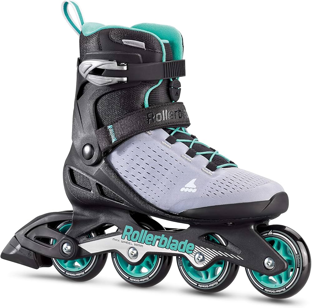 Rollerblade Macroblade 80W (Grey/Teal Blue)