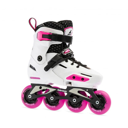 Rollerblade Apex G (Adjustable) – White/Pink