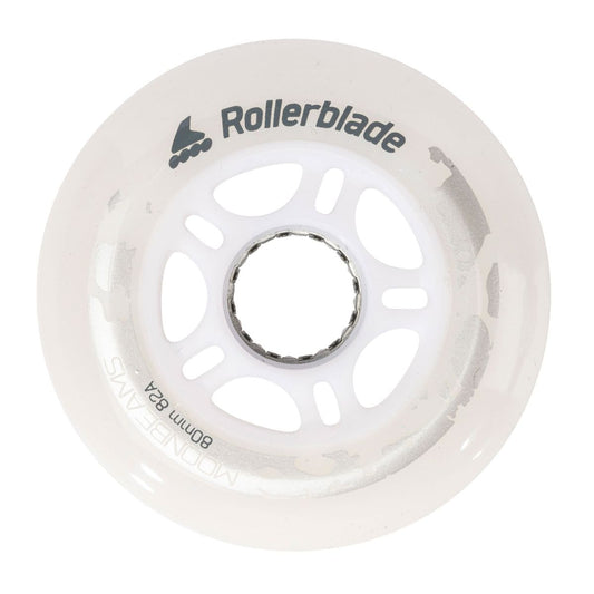 Rollerblade Moonbeam LED Wheels (80mm/82a) (4-pack)
