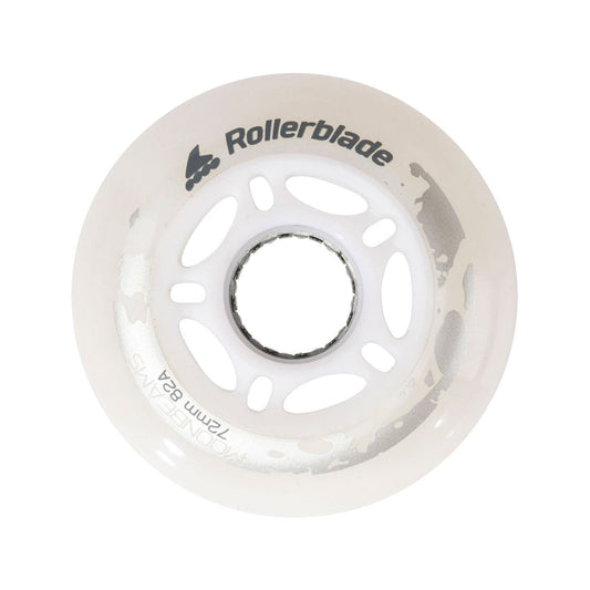 Rollerblade Moonbeam LED Wheels (72mm/82a) (4-pack)