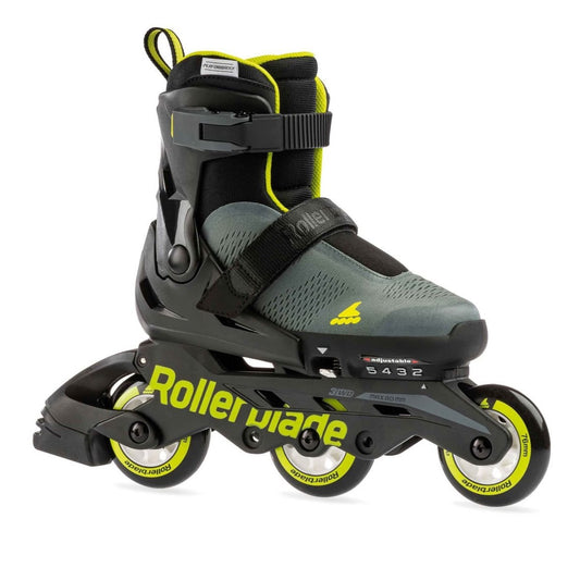 Rollerblade Microblade Free 3WD (Adjustable) – Anthracite/Lime