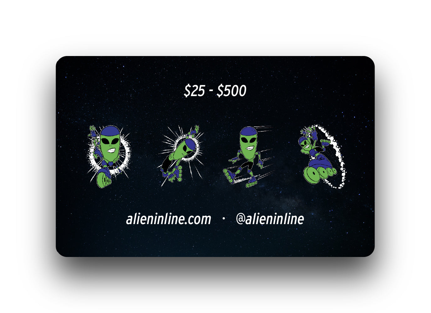 Alien In-Line e-Gift Card