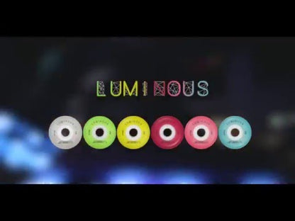 Luminous LED Light-Up Wheels (84mm/85a, Blue Glow) (4-pack)