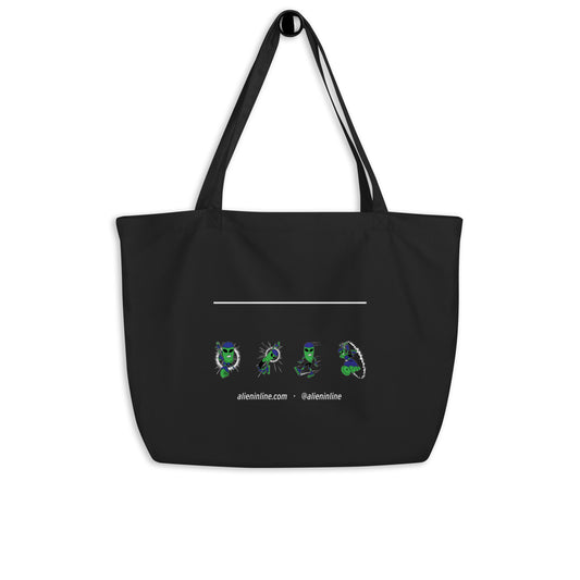 Spacey Large Eco Tote Bag